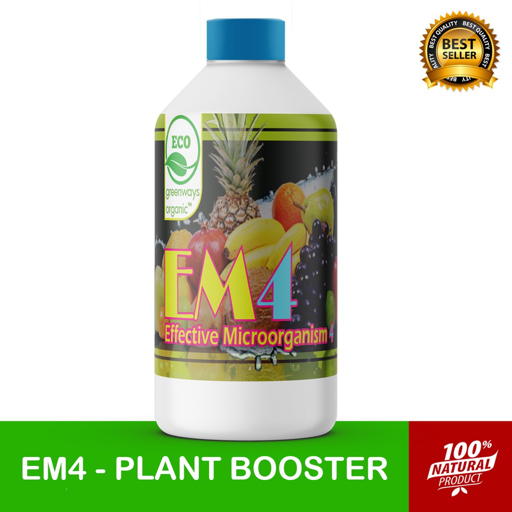 EM4 Organic Microbes Fertilizer / EM4 Baja Mikrob Organik (Extract ...