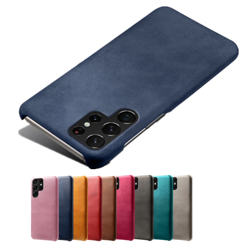 S22 Ultra Luxury PU Leather Case Casing Casing For Samsung S22 Ultra ...