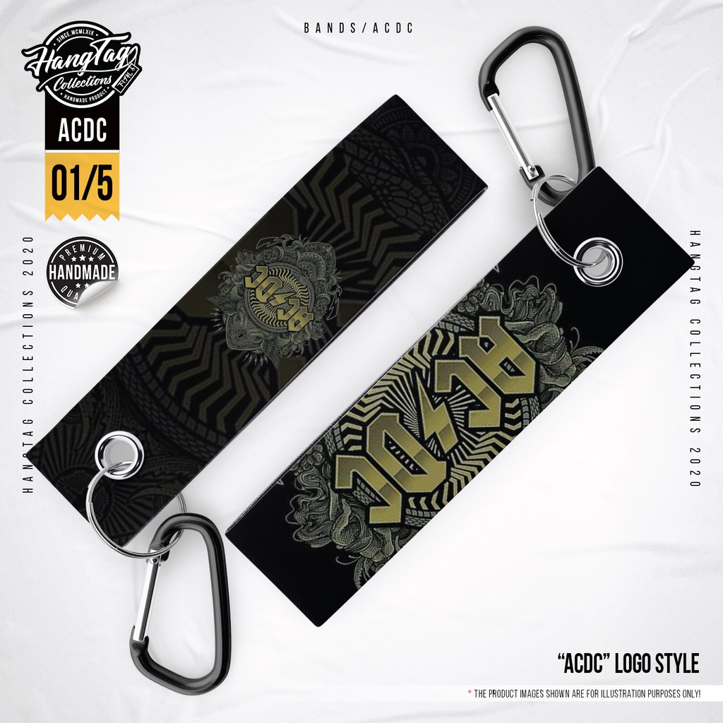 (READY STOCK) AC/DC - Logo Style 1/5 - Key tag / Keychain | Shopee Malaysia