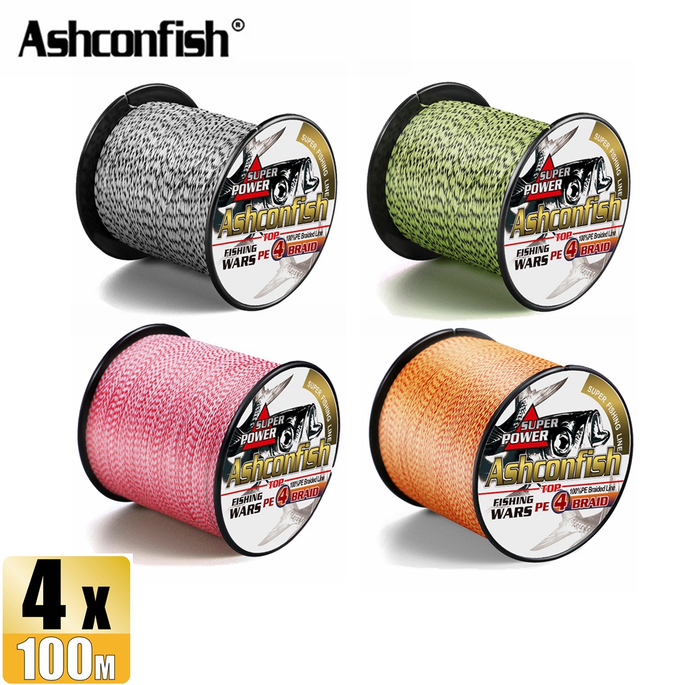 Ashconfish 500M 8 Strands Braided Fishing Line Spot Dyneema PE Line  Invisible