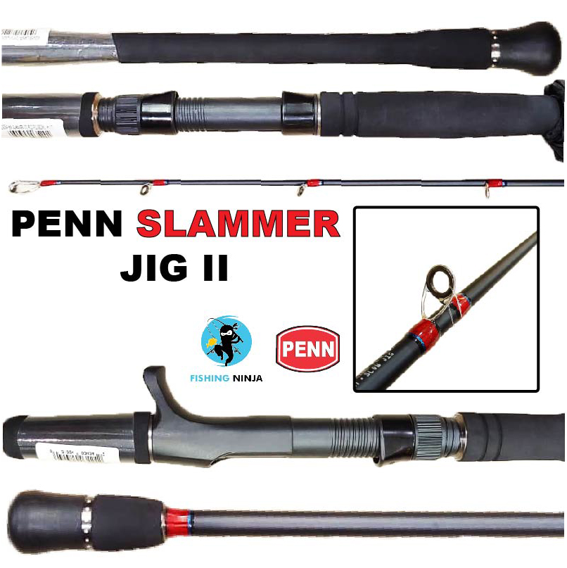 Penn Slammer Jig 2 Fishing Rod Penn Spinning Rod Casting Rod Joran