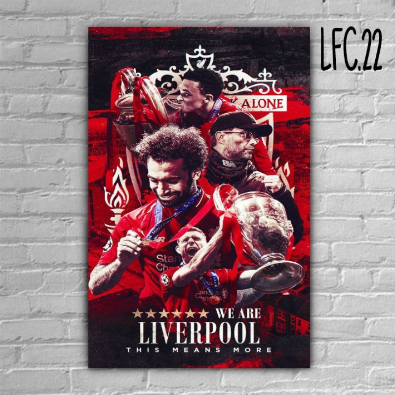 LOGO WALL POSTER + LIVERPOOL FC ERASER 21-40 SIZE A3+ | Shopee Malaysia