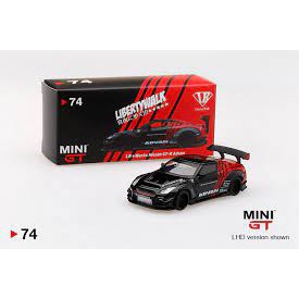 Mini GT 1/64 LB Works Libertywalk Nissan GT-R (R35) ADVAN NO.74