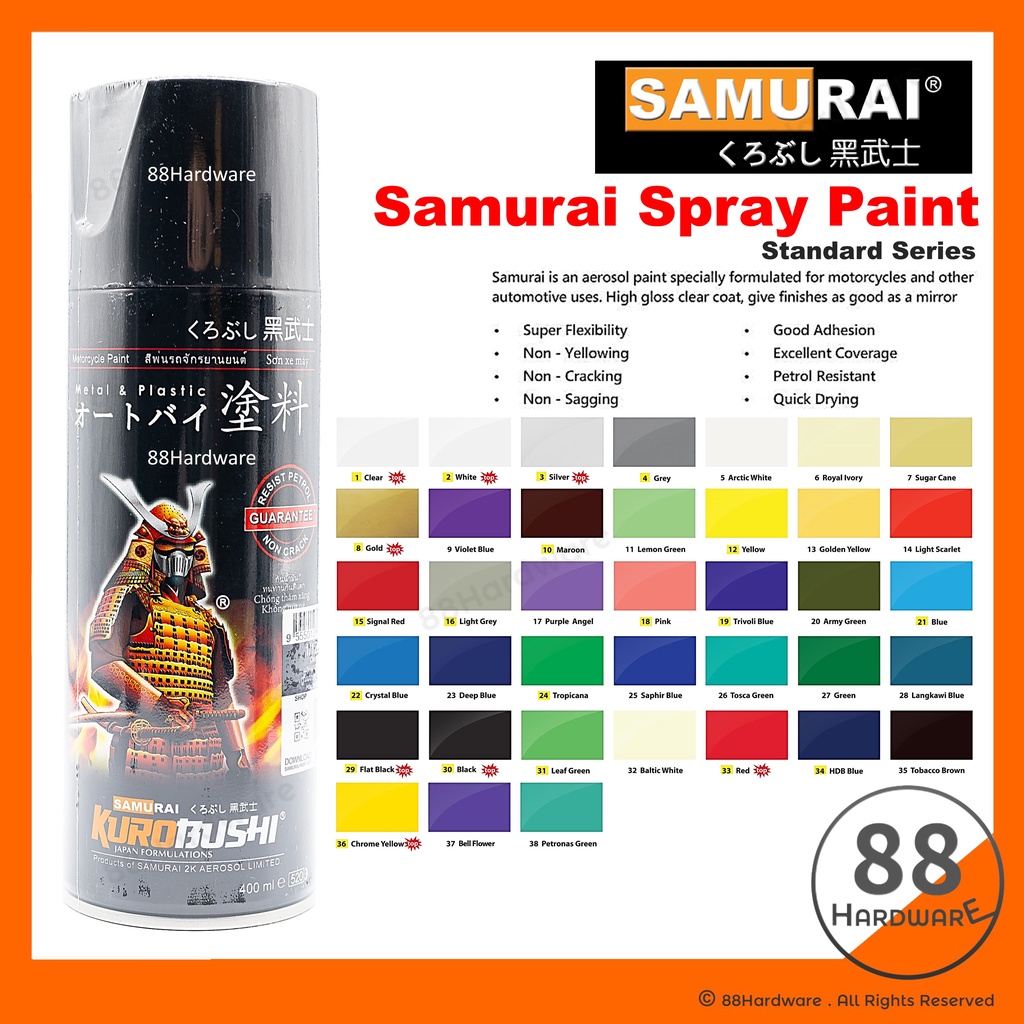 Spray samurai store