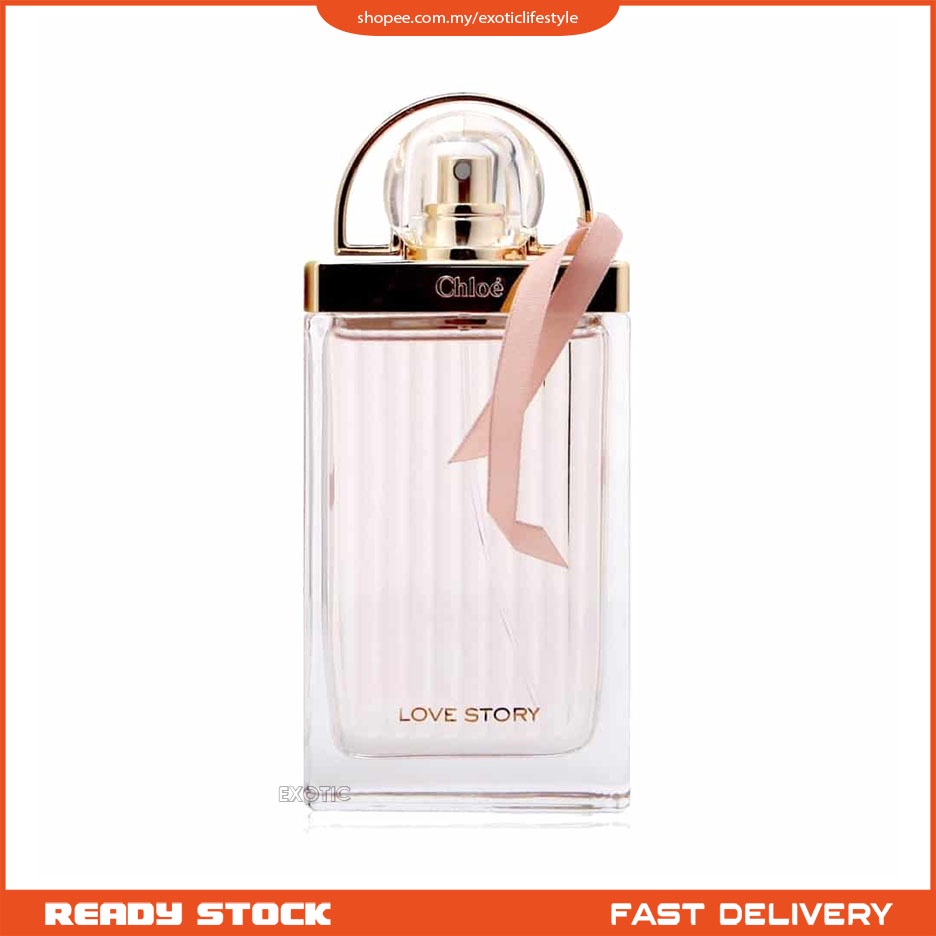 Chloe Love Story 75 Ml Eau De Toilette EDT For Women (Tester) | Shopee ...