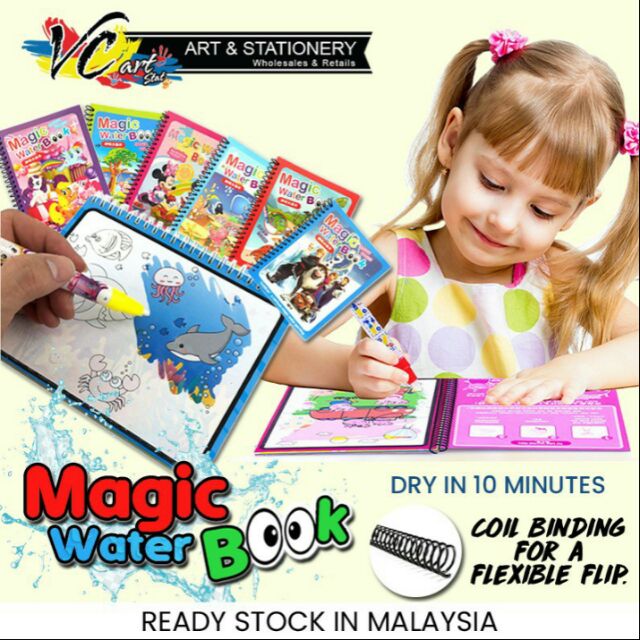 Magic Colouring Book Shopee Malaysia