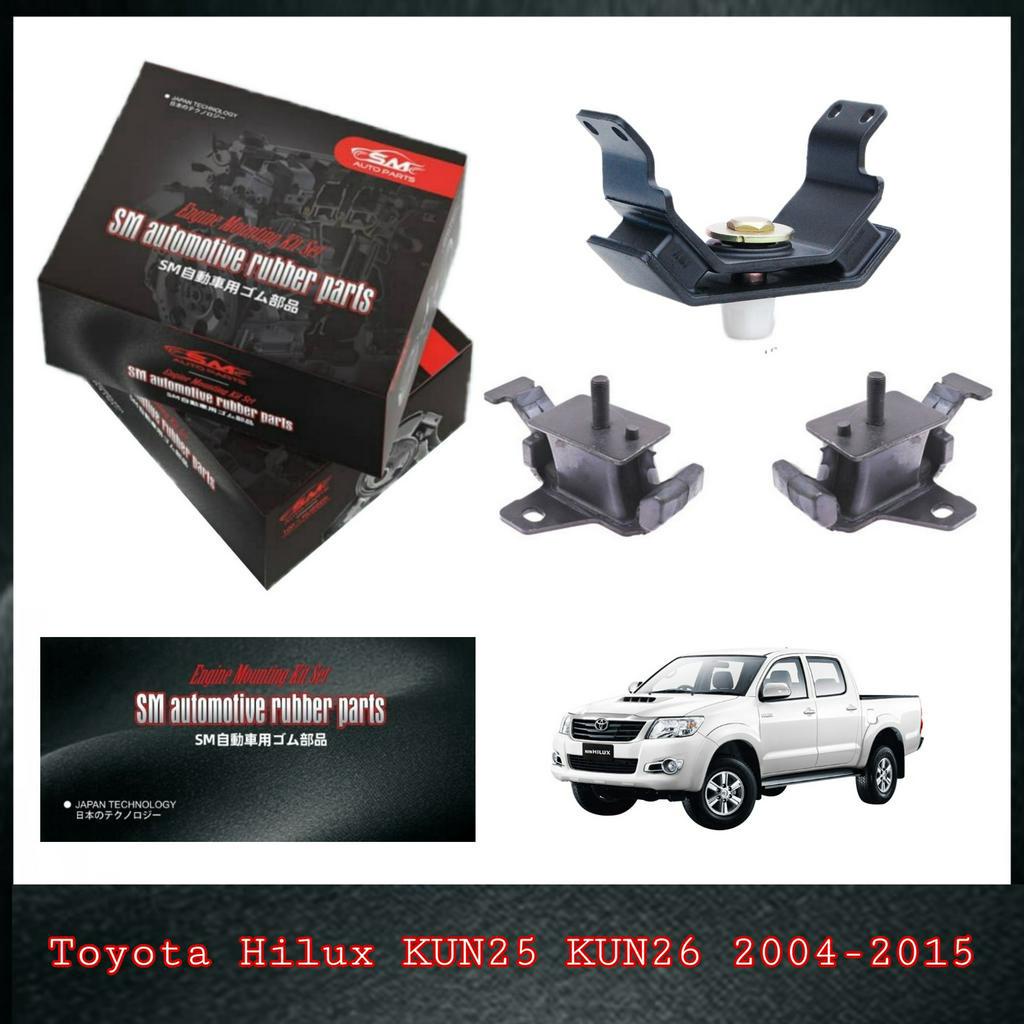 Sm Engine Mounting Set Toyota Hilux Vigo Kun25 Kun26 2004 2015 11year Warranty Shopee 4408