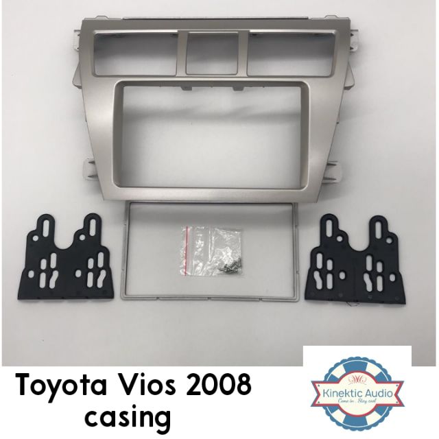 Toyota Vios 2008 casing 180mm wide Silver color | Shopee Malaysia