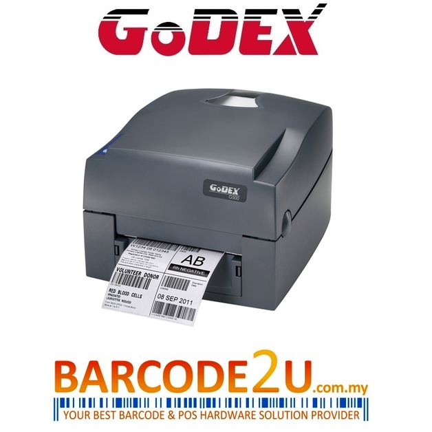 Godex G500 Barcode Label Printer Shopee Malaysia