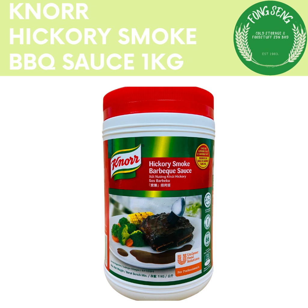 KNORR BBQ Sauce Hikory Smoke 1kg Shopee Malaysia