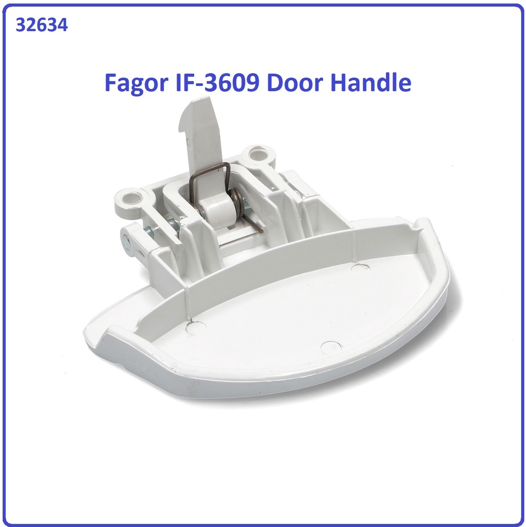 FAGOR / BRANDT Maniglia Oblò Lavatrice Bianca - Ricambio Originale 55X9898 - 2