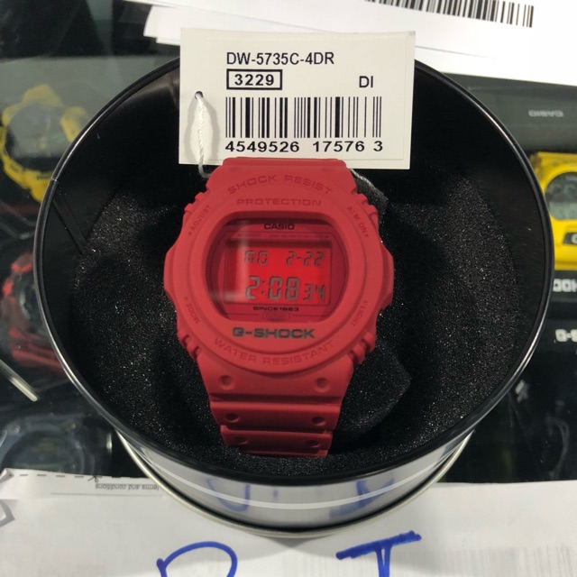 G shock 35th on sale anniversary limited edition red