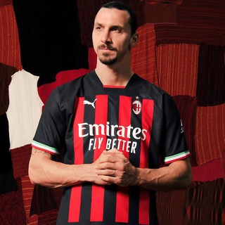 Wholesale AC milan 21 22 soccer jersey IBRAHIMOVIC BRAHIM BENNACER