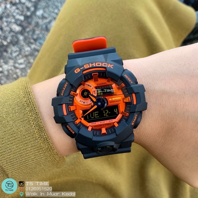 Casio GShock Watch GA 700BR 1A GA 700BR GA 700 Shopee Malaysia