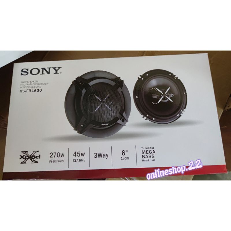 Sony 6 hot sale inch speaker