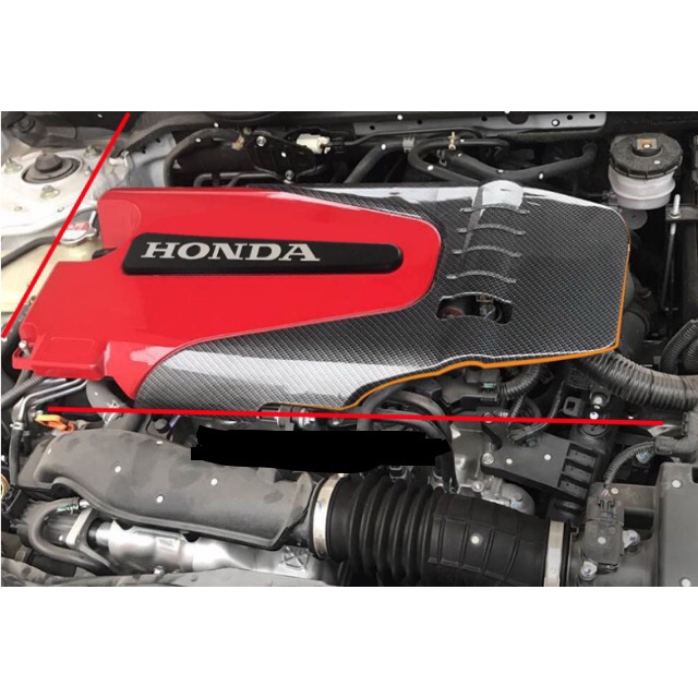 Honda Civic 2016 FC 1.5T (Turbocharged) Engine Cover Shopee Malaysia