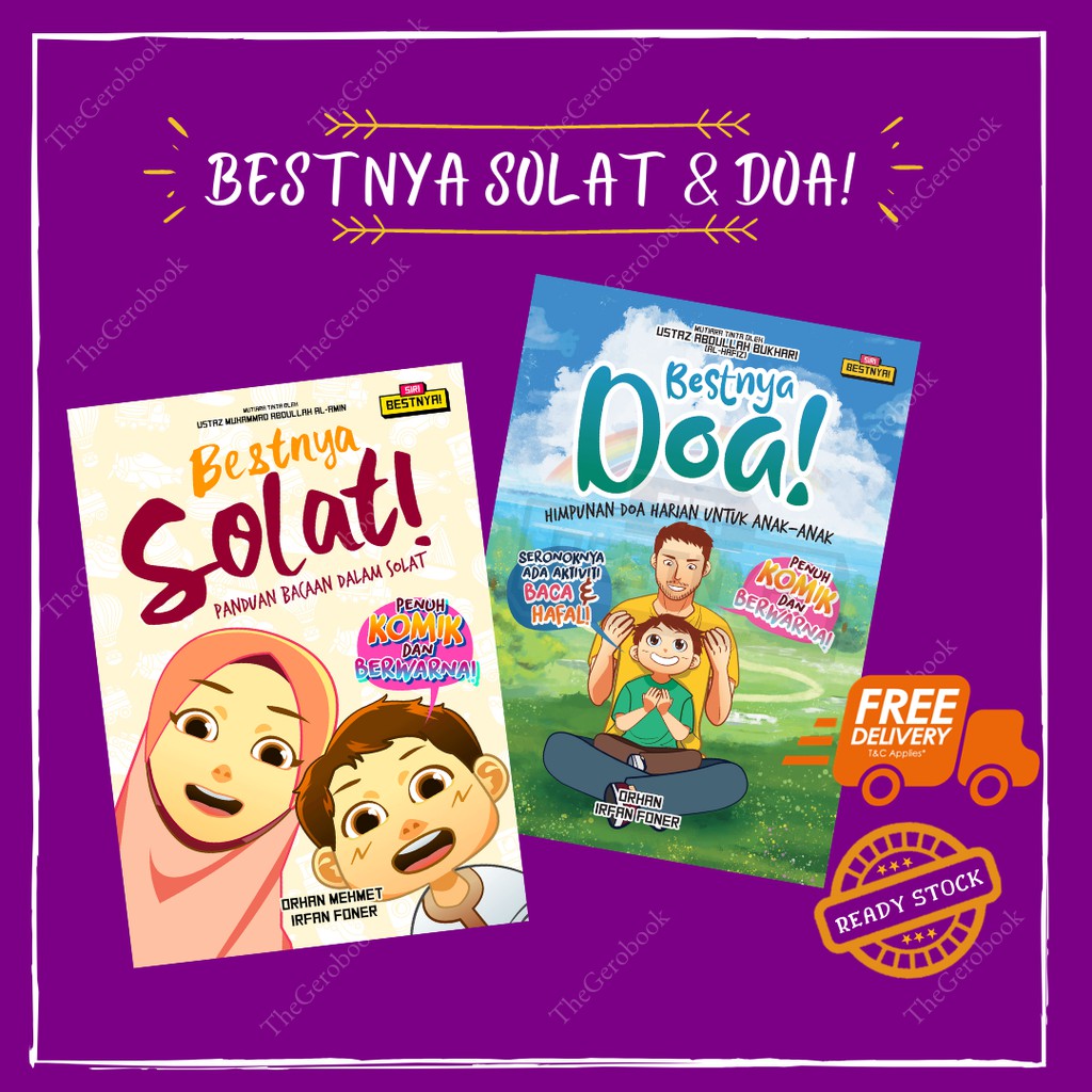 Bestnya Solat! | Bestnya Doa! Buku Solat Kanak-kanak | Himpunan Doa ...