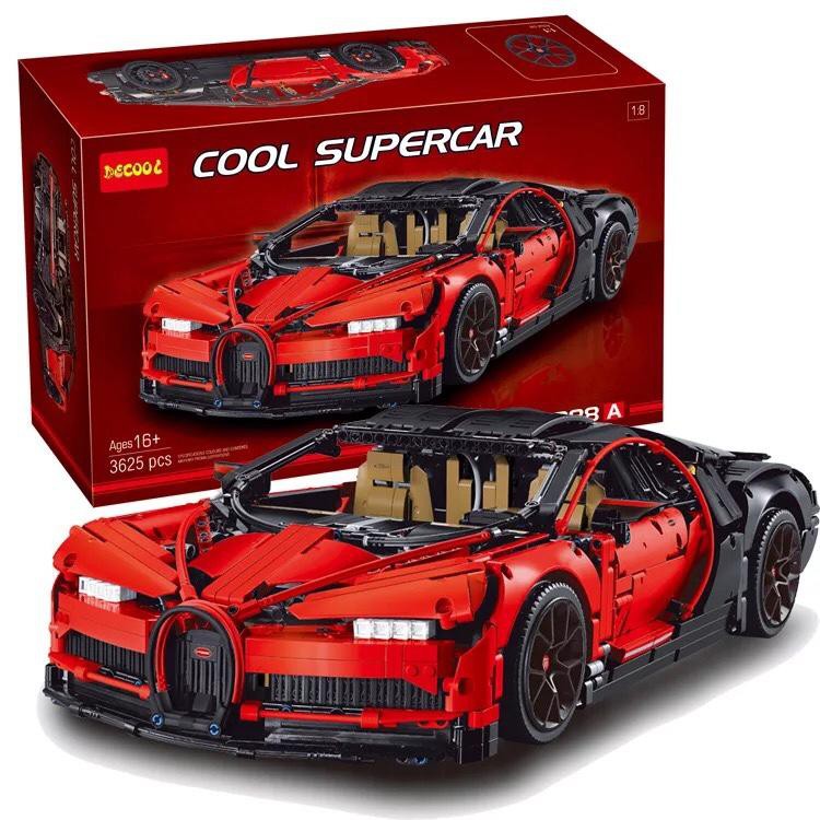 Lepin cheap bugatti red