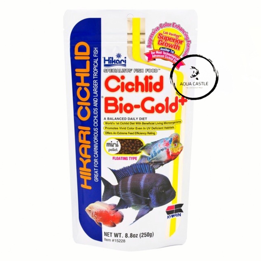 Hikari Cichlid Bio-Gold+ Floating Mini Pallet (250g) | Shopee Malaysia