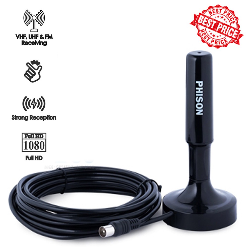 Phison Indoor Digital UHF Antenna [PA18T2] Support MYTV/Free 5