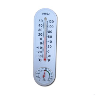 Household Analog Thermometerwall-mounted Pointer Home Baby Room Indoor  Temperature And Humidity Meter Pointer Thermometer Hygrometer