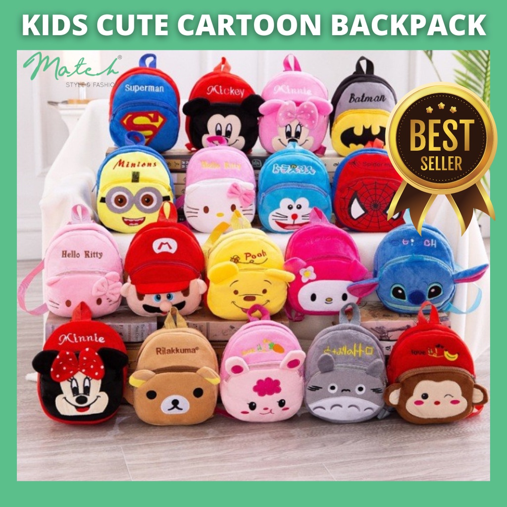 Bag Budak Kids Backpack Kindergatden School Beg Baby Girl Boy Cute ...