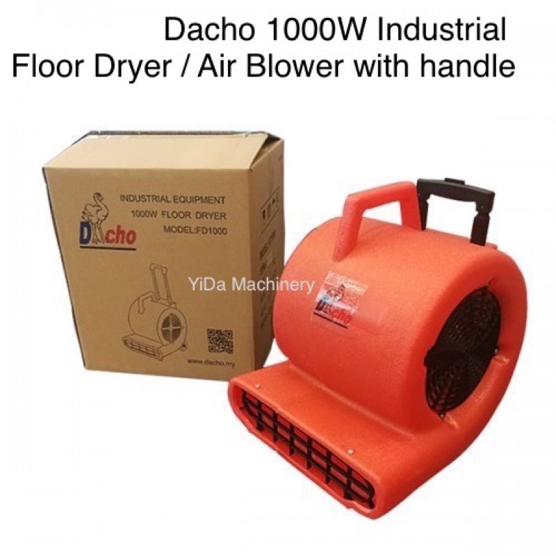 Dacho 1000W Industrial Floor Dryer Fan Blower with Handle Dacho 1000W