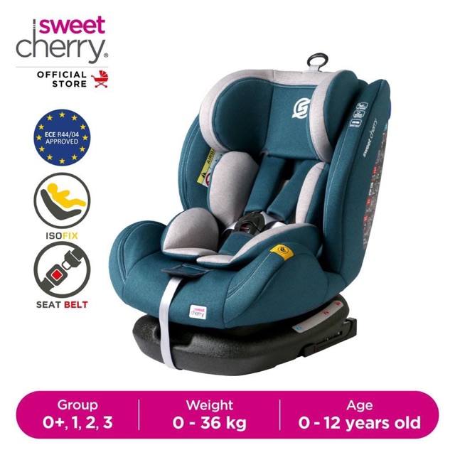 Sweet cherry clearance car seat isofix