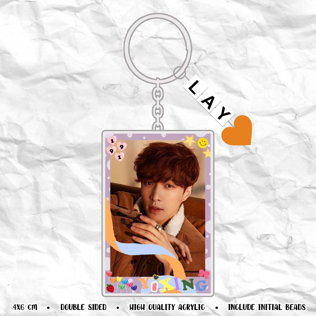 GANTUNGAN READY Exo Acrylic Keychain Candy Keyring KPOP EXO Acrylic Keychain Shopee Malaysia