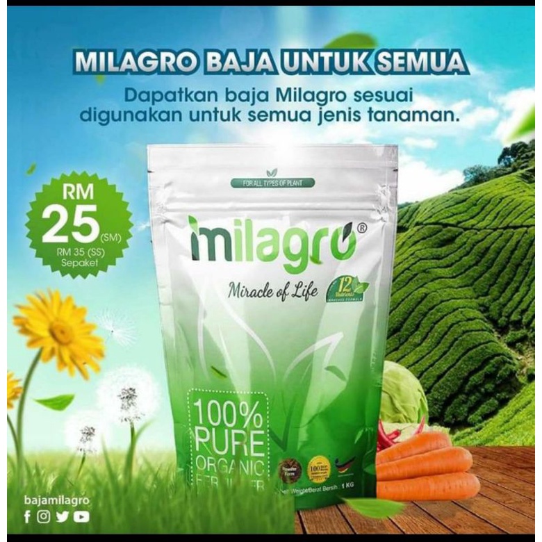 💥💥ready Stok Baja Viral Milagro💥💥💥 Baja Organik Tanah Subur Organik Baja Shopee Malaysia 7233