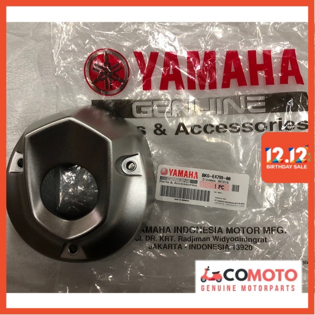 Yamaha r15 v2 hot sale silencer cover price