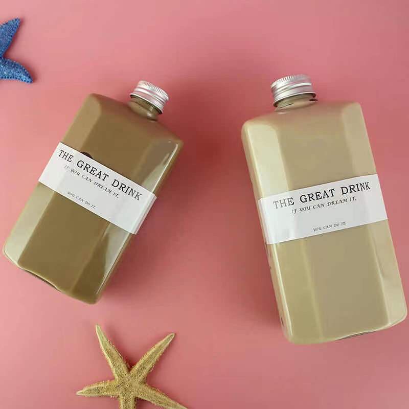(Stock Ready)Drinking Octagon Plastic bottle 300/500 ML | Shopee Malaysia