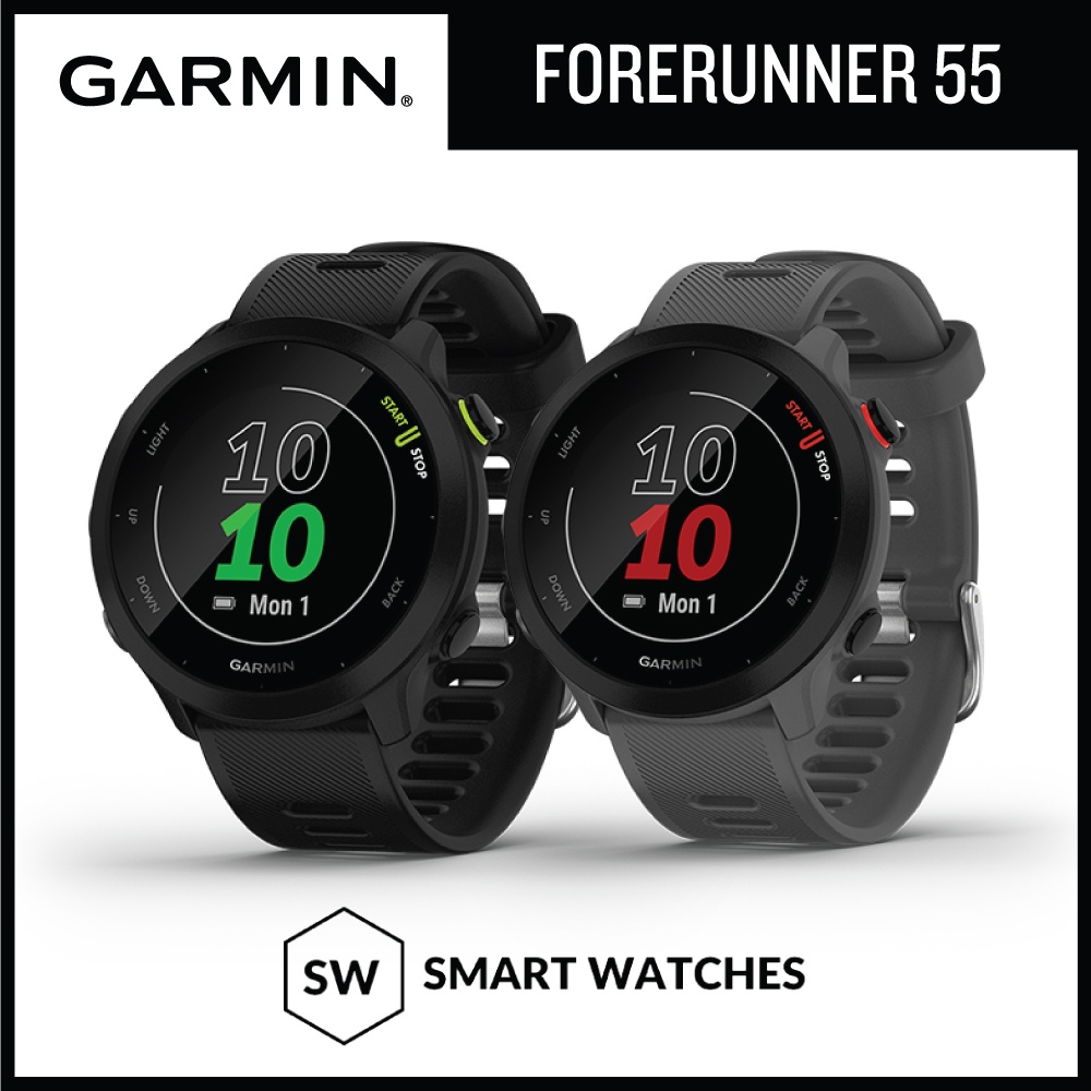 Garmin Forerunner 55 Gps Running Smartwatch - White : Target