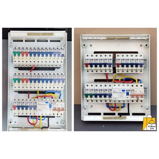 MAXGUARD Three Phase Full Set PVC DB Box Complete Set [2 Rows and 3 ...