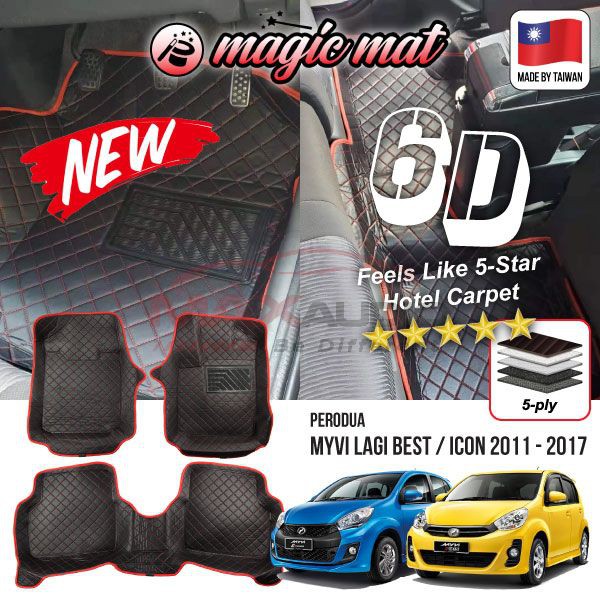 Myvi on sale floor mat