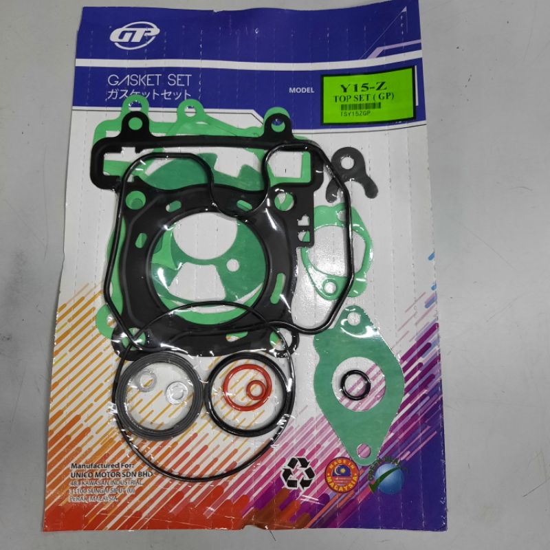 TOP SET GASKET / PROFESSIONAL STEEL OEM UP / GP LC135 Y15 Y15ZR Y16