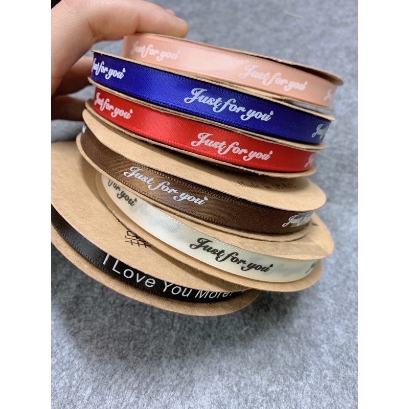 Printed silk ribbon 1cm (3m) | Shopee Malaysia