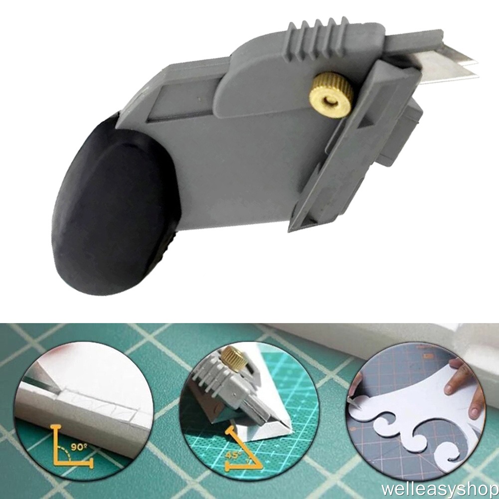 45&90 Degree Angle Easy Mat Cutter With 6pcs Blades Oblique Frame Angle ...
