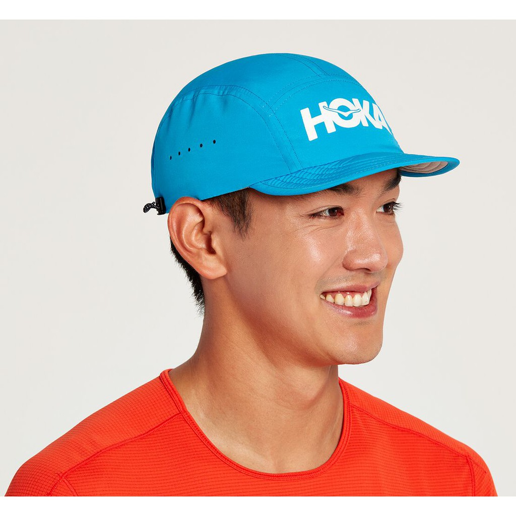 Hoka One One Packable Trail Hat, All Gender, Dove Blue
