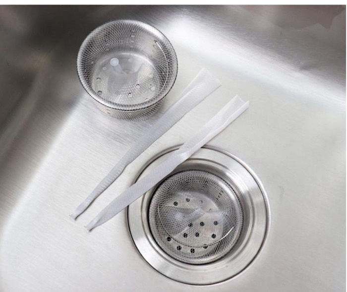 【Ready Stock】Disposable Kitchen Sink Filter Net (25/100pcs）一次性厨房水槽过滤网 ...