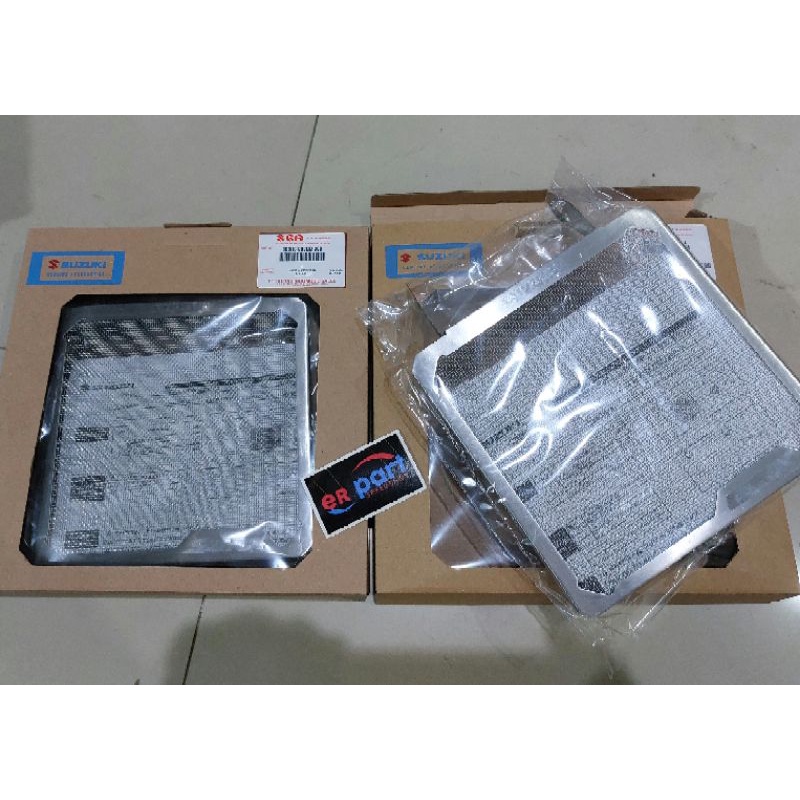 Original gsx 150 satria Fu Fi raider 150 Fi Radiator protector Cover ...