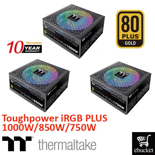 Thermaltake Toughpower iRGB PLUS 1000W/850W/750W Gold - TT Premium