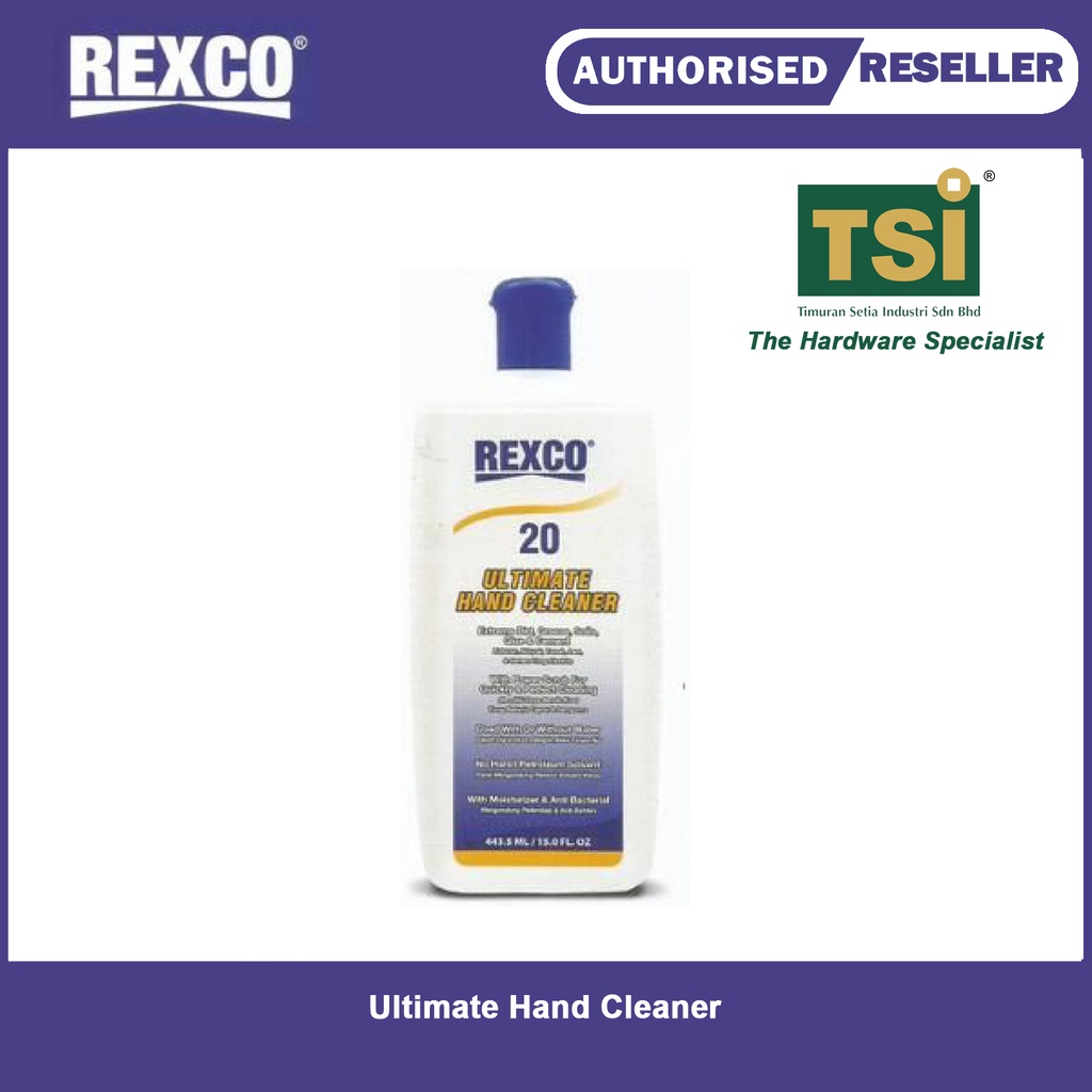 REXCO 20 Ultimate Hand Cleaner - 443ml | Shopee Malaysia