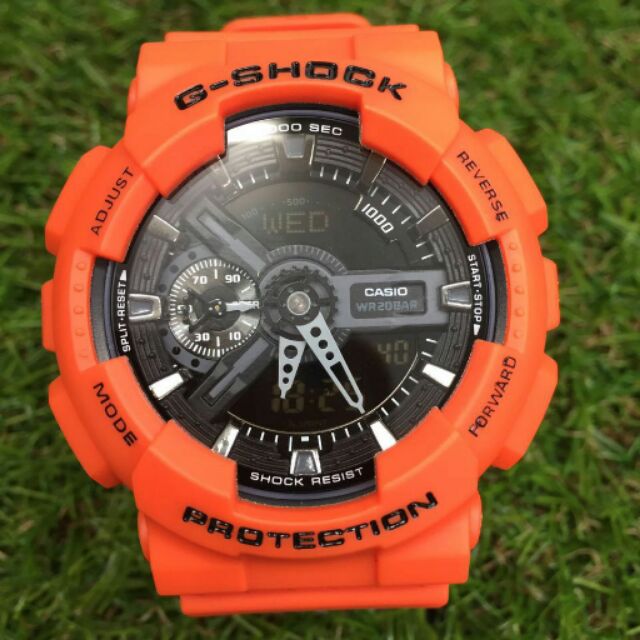 Gshock GA110 Orange Shopee Malaysia