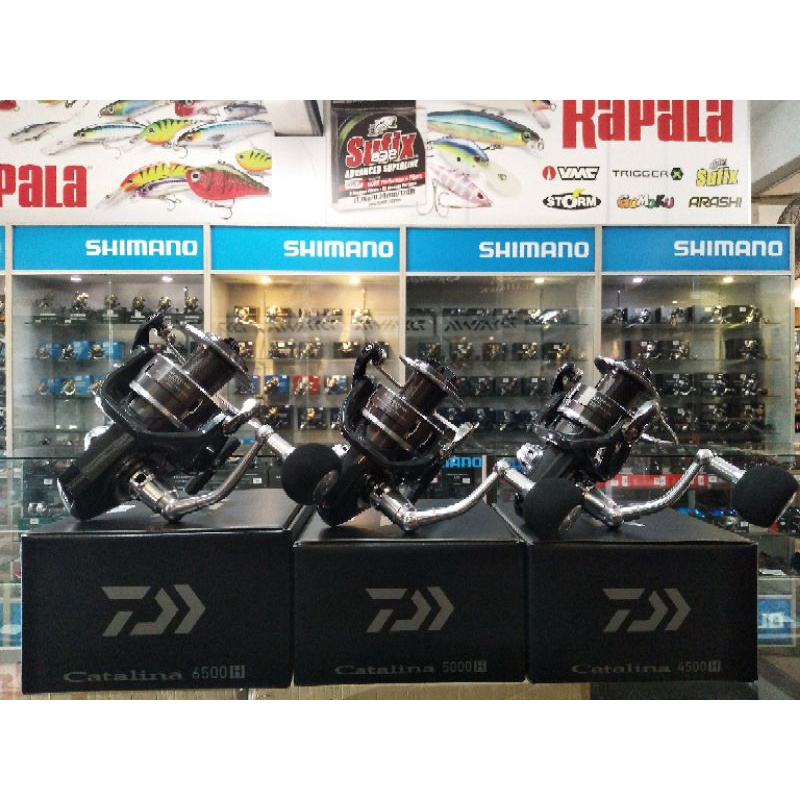 Moulinet De Pêche Spinning Daiwa Catalina 3500H - 8 Roulements - Ratio 5.7:1 - Neuf Du Japon