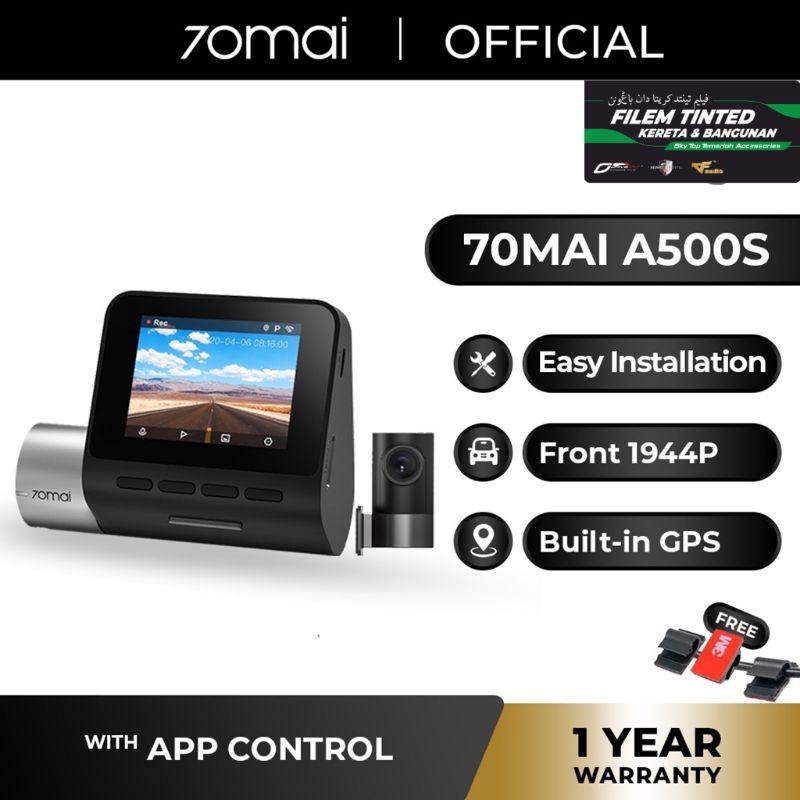 [Global Version/English] 70mai M300/A500S+RC06/4K A800S/A400 Car ...