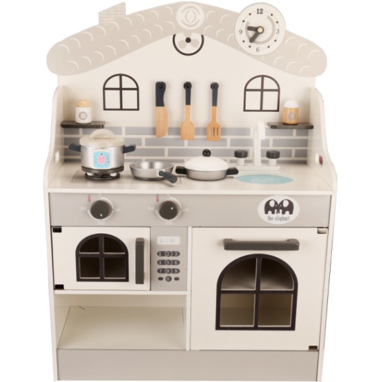 Large Wooden Kitchen Playset Kids Kitchen Set Toy Pretend Play Toys