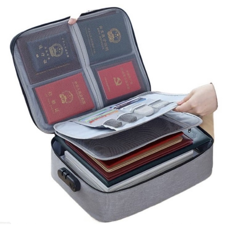 Document Bag Certificate Bag Suitcase Document Passport | Shopee Malaysia