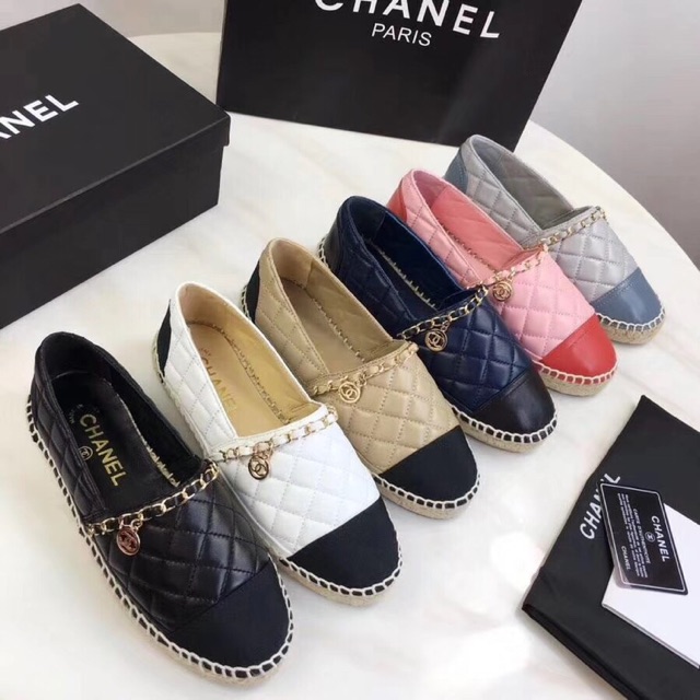 Chanel slip clearance on shoes espadrilles