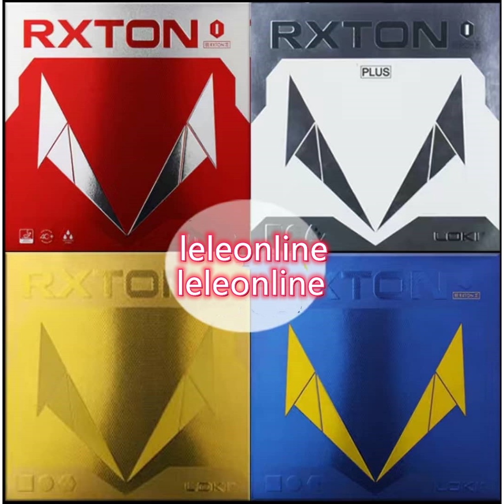 (Ready stock) LOKI RXTON Series ITTF Approved Table Tennis Rubber Red ...